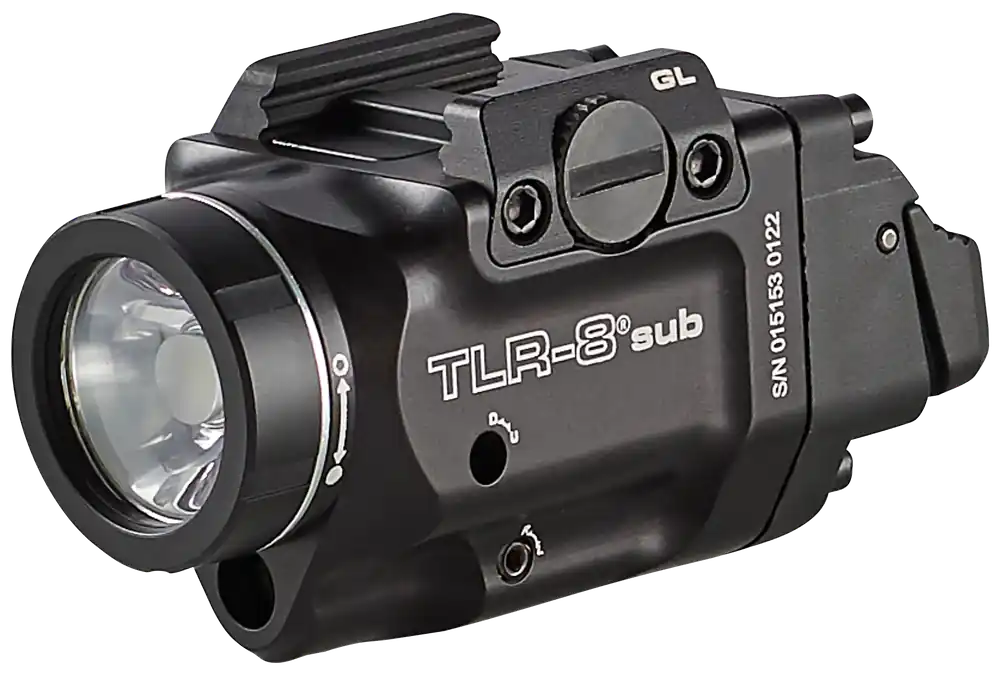Streamlight TLR-8 Sub w/Laser Red Laser 500 Lumens