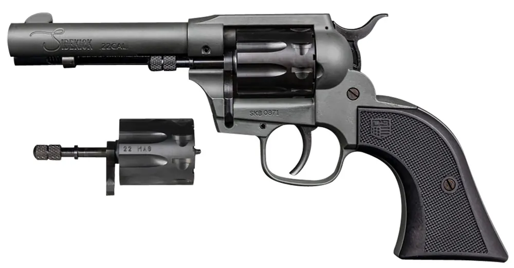 Diamondback Sidekick 22 LR/22 WMR Revolver 4.50" 9 Shot Dark Gray Cerakote DB0500A051