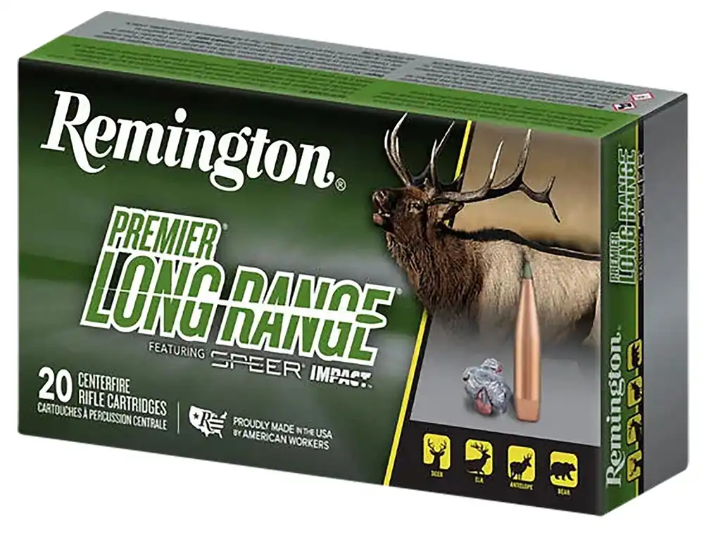 Remington Ammunition Premier Long Range 300 RUM 190 Gr. Speer Impact 20/Box