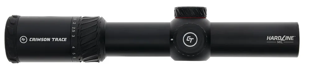 Crimson Trace Hardline Black Anodized 1-10x 28mm 34mm Tube Illuminated CT TR1-MIL Reticle