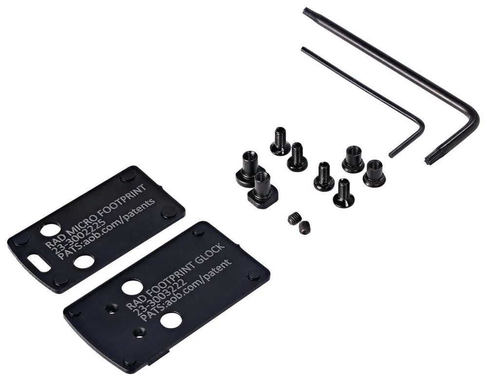 Crimson Trace CT RAD Matte Black Aluminum Compatible w/ Glock 42/43/48 Dovetail Mount