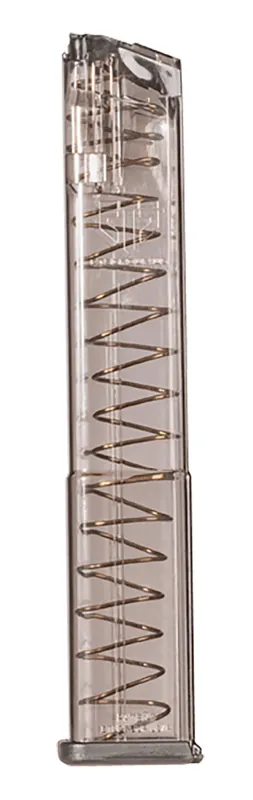 ETS Group Pistol Mags 31rd 9mm Luger Compatible w/Glock 18 Smoke Polymer