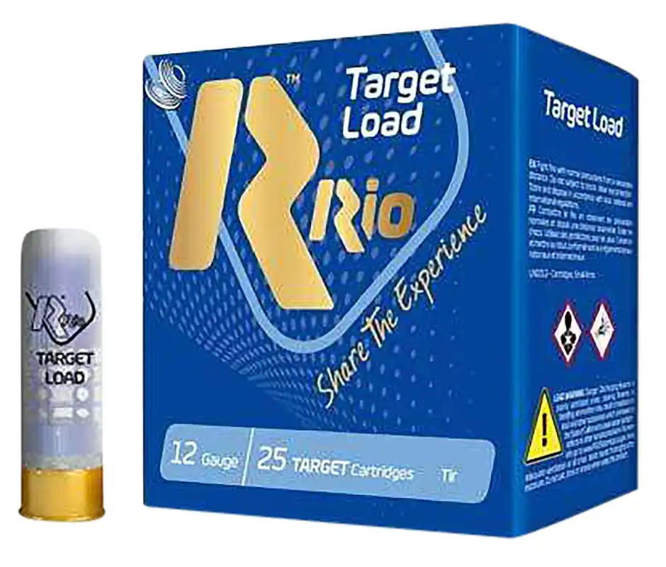 Rio Ammunition Target Load High Velocity 12 GA 2.75" 1-1/4 oz. 9 Shot 25/Box