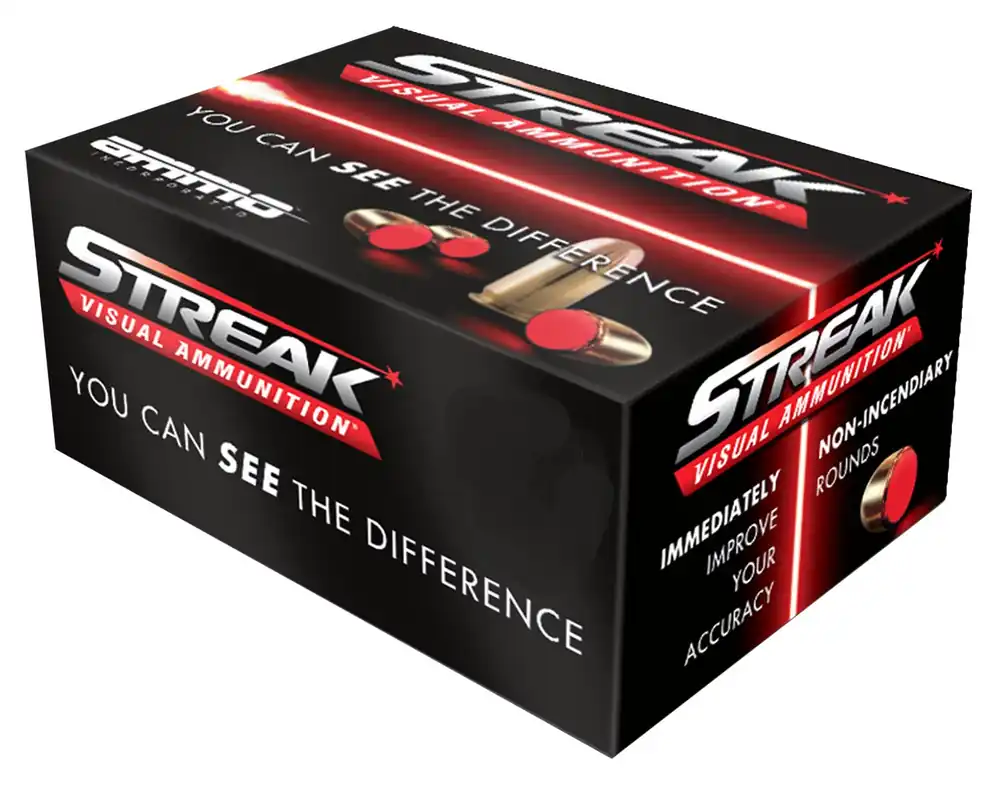 Ammo Inc Streak Visual (RED) 45 ACP 230 Gr. Total Metal Case (TMC) 50/Box
