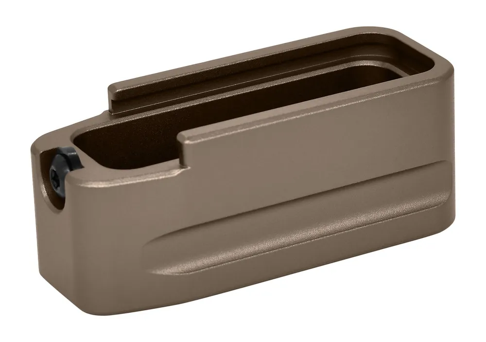 Warne Magazine Extension PMAG 556 5rd Compatible w/ PMAG 30 Round Magazines Flat Dark Earth Hardcoat
