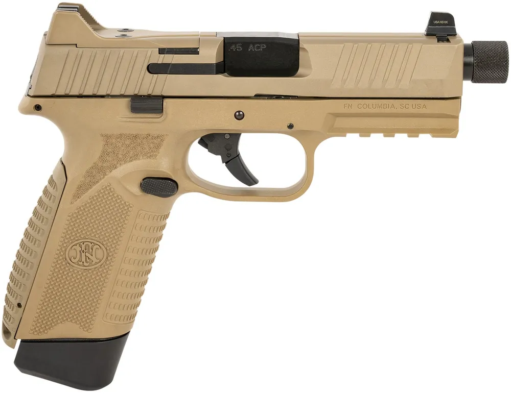 FN 545 Tactical 45 ACP Pistol 4.71" FDE 66101386