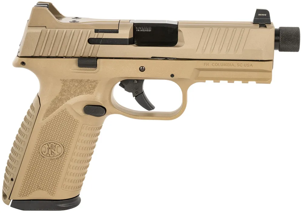 FN 510 Tactical 10mm Auto Pistol 4.71" TB FDE PVD Optic Cut 66101378