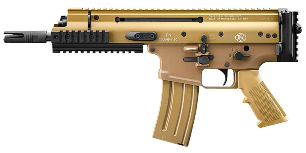FN SCAR 15P 5.56x45mm NATO Pistol 7.50" FDE 38101245