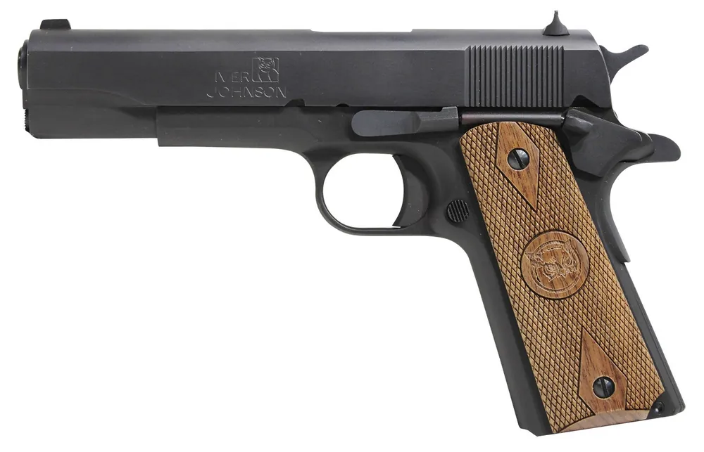 Iver Johnson Arms 1911 A1 38 Super Pistol 5" Matte Blued 1911A1938