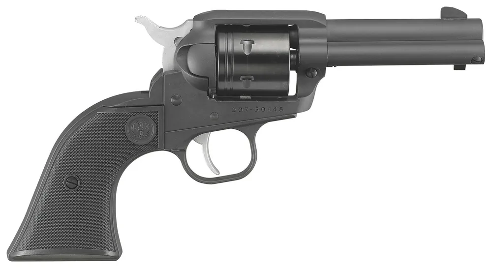 Ruger Wrangler 22 LR Revolver 3.75" 6 Shot Black Cerakote 2052
