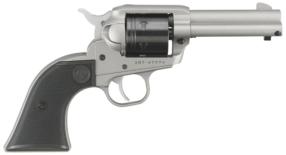 Ruger Wrangler .22LR 6Rd 3.75" Alum Frame Transfer Bar Safety Silver SAO 2053