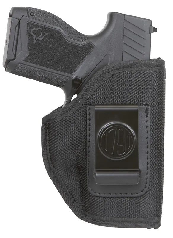 1791 Gunleather Premium Nylon IWB Size 01 Black Ballistic Nylon Belt Clip LH