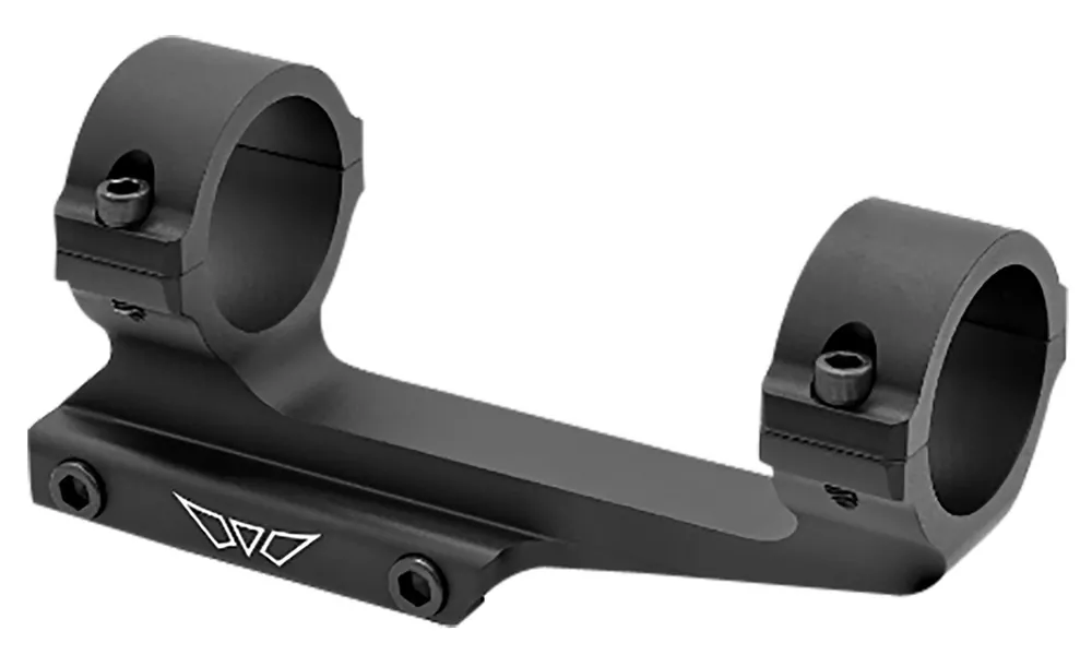 Warne MSR Mount One Piece 1" Tube for Picatinny Rail, Black Aluminum (MSR Ideal Height)