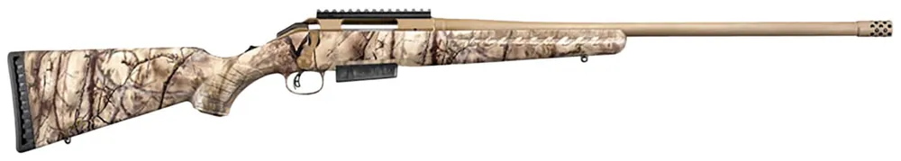 Ruger American 7mm PRC 3+1 Rd 24" Threaded Burnt Bronze Cerakote Barrel/Rec Rifle 36948