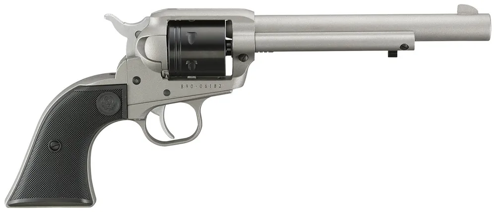 Ruger Wrangler 22 LR Revolver 6 Shot 6.50" Silver Cerakote 2037