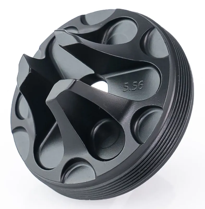 Rugged Suppressors Flash Hider Front Cap 5.56mm, Black Steel