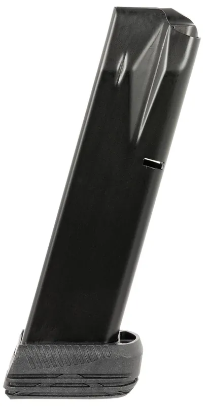 Mec-Gar Standard 20rd 9mm Extended For Beretta 92FS/92G/92X/M9 Black with Anti-Friction Coating Carbon Steel