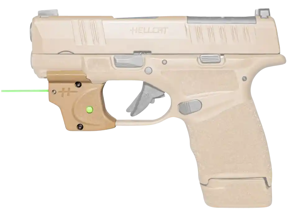 Viridian E-Series FDE w/Green Laser Fits Springfield Hellcat 912-0047