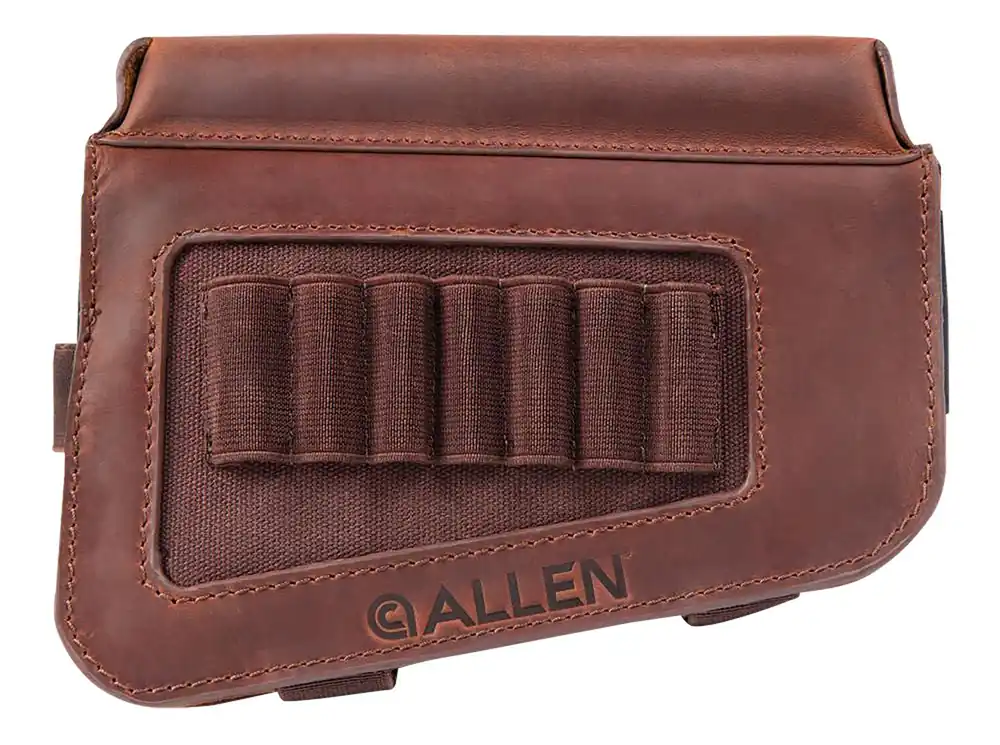 Allen Westcliff Leather Buttstock Cartridge Carrier 7rd