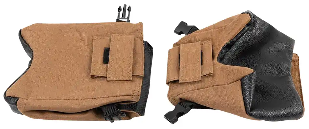 Allen X-Focus Unfilled Front/Rear Shooting Bag Combo Unfilled Tan/Black