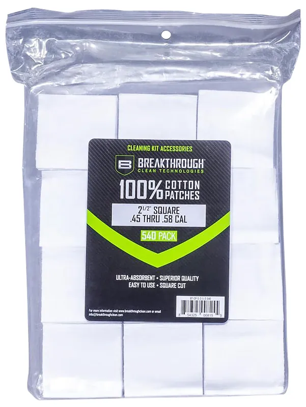 Breakthrough Clean Square Patches 45/54 Cal.