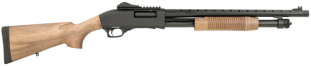 Tokarev USA TX3 12G Pump Action Shotgun 18.50" 3" 5+1, Turkish Walnut Stock, Fiber Optic & Ghost Ring Sight 21000408