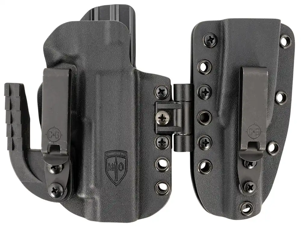 C&G Holsters MOD 1 Holster System IWB Black Kydex Belt Clip Fits Sig P365 XL RH