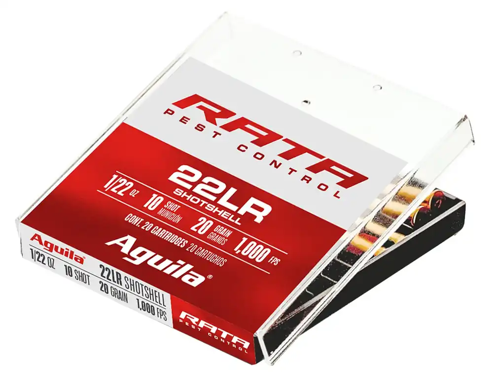 Aguila Rata Pest Control 22 LR 20 gr Standard Velocity Solid Point 20 Per Box
