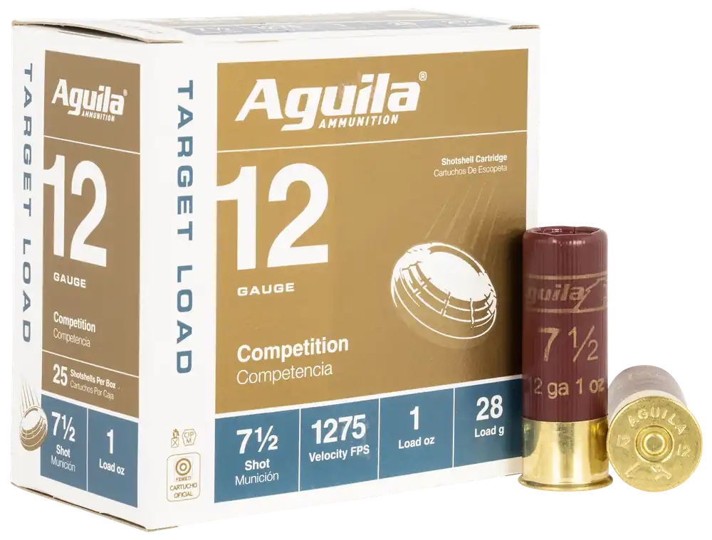Aguila Target Load Competition 12 G 2.75" 1 oz 7.5 Shot 25 Bx