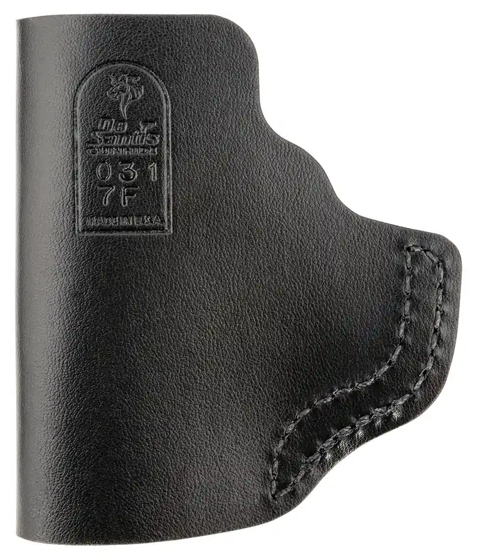 DeSantis Gunhide Insider IWB Black Leather Belt Clip Fits Ruger LCP II RH