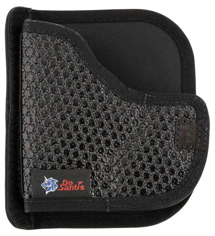 DeSantis Gunhide Super Fly Black Rubberized Fabric Pocket Fits Sig P365 RH/LH