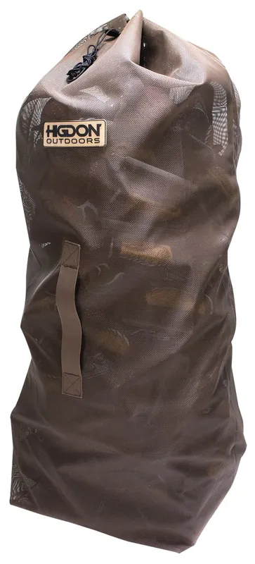 Higdon Outdoors Decoy Bag Large Black PVC Coated Mesh 51" x 18" x 15" Holds up to 56 Standard Decoys