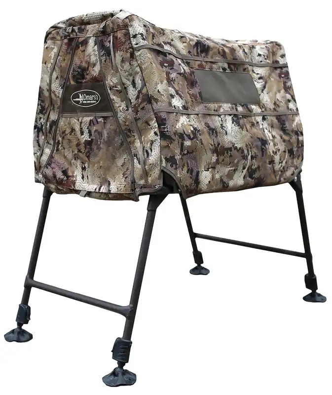 MOmarsh Invisi-Lab Mossy Oak Original BottomLand 31"L x 24"W x 21"H 0-34" High