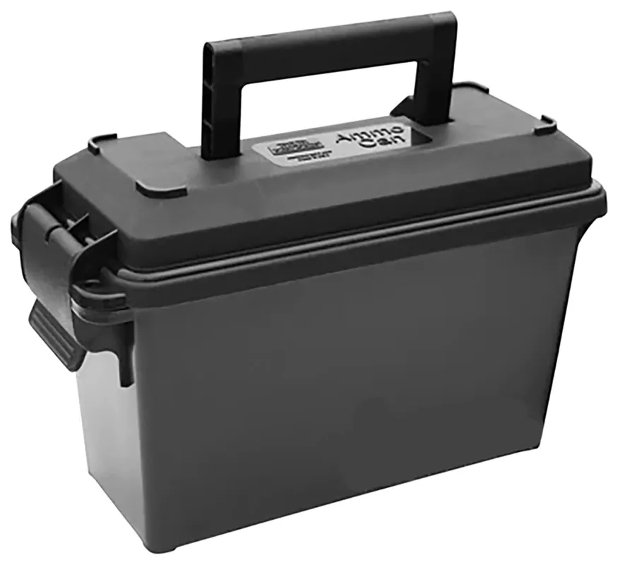 MTM Case-Gard Ammo Can Tall 30 Cal Black Polypropylene