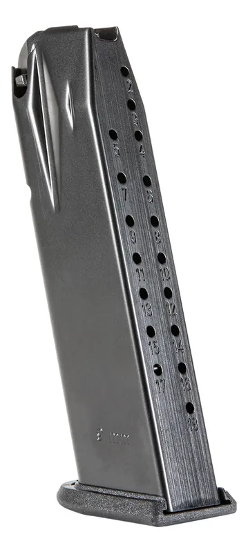 Walther Arms PDP Full Size 18rd 9mm Fits Walther PDP Black Aluminum
