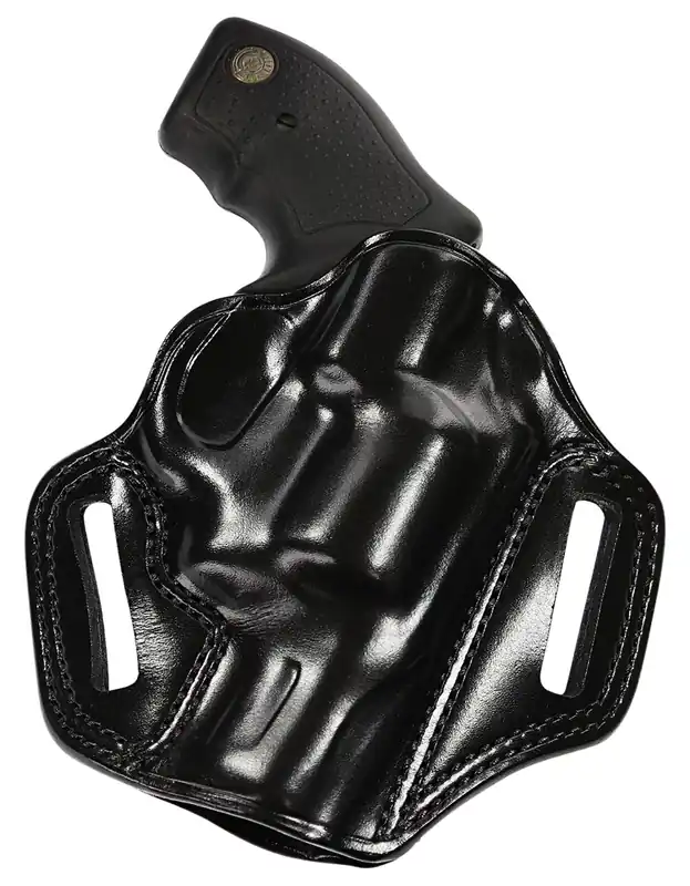 Galco Combat Master OWB Black Leather Belt Slide Fits Springfield XDM 4.5" RH