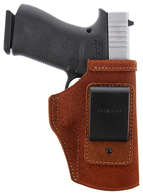 Galco Stow-N-Go IWB Natural Leather Belt Clip Fits S&W M&P 380EZ RH