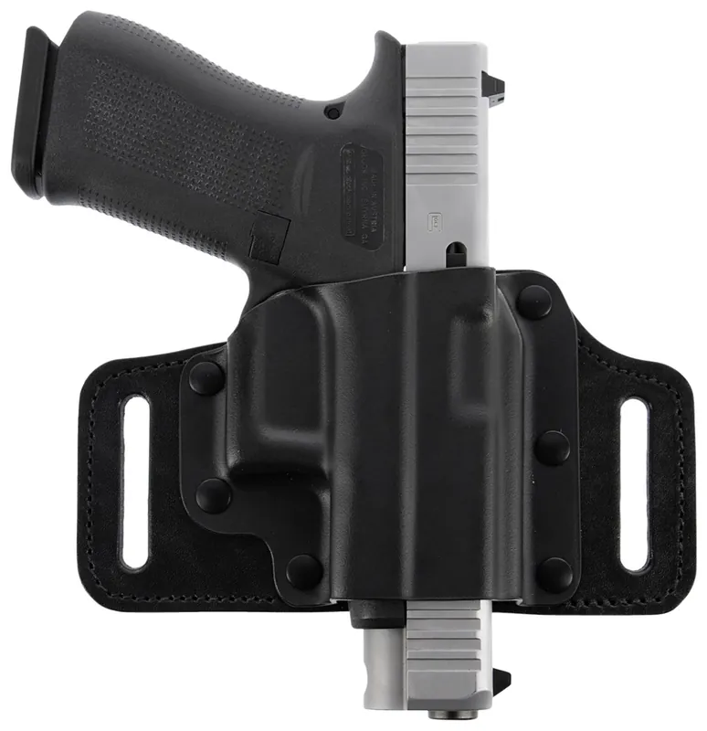 Galco TacSlide OWB Black Kydex/Leather Belt Slide Fits Sig P365/X/XL/Spectre Comp RH