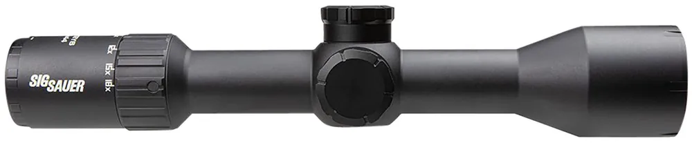 Sig Sauer Electro-Optics Whiskey6 Black 3-18x44mm 30mm Tube MOA Milling Hunter 2.0 Reticle