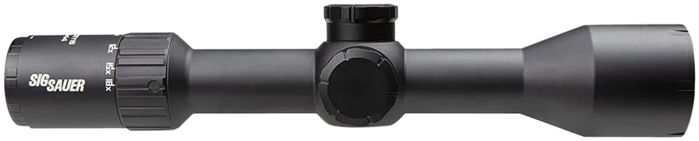 Sig Sauer Electro-Optics Whiskey6 Black 3-18x44mm 30mm Tube Quadplex Reticle