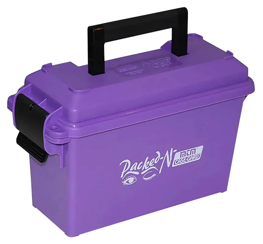 MTM Case-Gard Ammo Can Tall 30 Cal Purple Polypropylene