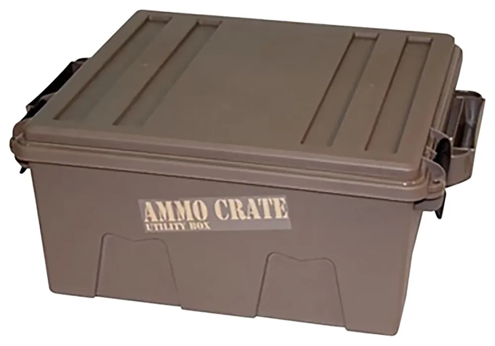 MTM Case-Gard Ammo Crate Utility Box Army Green Polypropylene