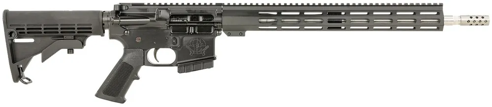Great Lakes Firearms AR-15 350 Legend 5+1 18" SS Threaded Barrel w/Comp Alum Rec M-Lok Handguard Adj Stock Black GL15350SSBLK16