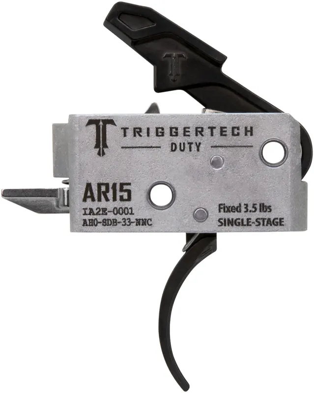 TriggerTech Duty Curved Trigger Single-Stage AR-15