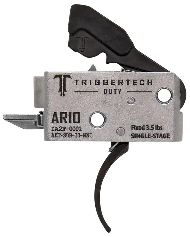 TriggerTech Duty Curved Trigger Single-Stage AR-10