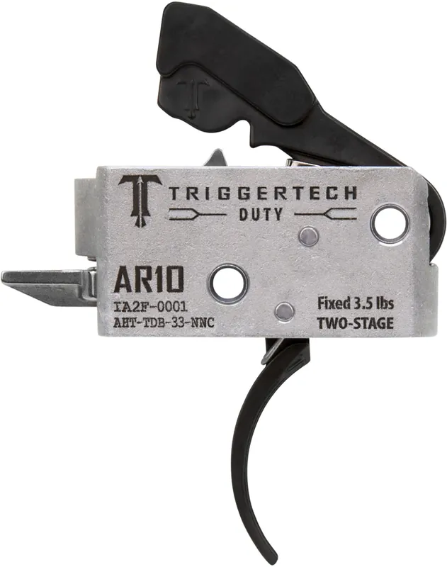 TriggerTech Duty Curved Trigger Two-Stage AR-10