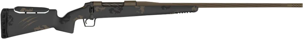 Fierce Firearms Twisted Rival FP 300 PRC Rifle 3+1 20" Barrel Blackout Camo FRFP300PRC20BBO