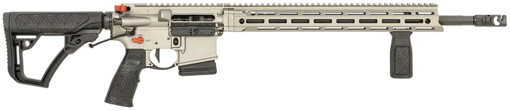 Daniel Defense DDM4 V7 Pro *CA Compliant 5.56 18" 10+1 Overmolded Stock/Grip Geissele Trigger Gray/Black 0212809385055