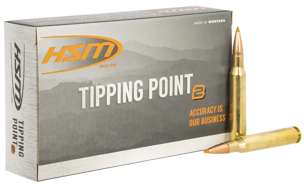 HSM Tipping Point Super Shock Tip 280 Rem. 162 Gr. Hornady SST 20/Box