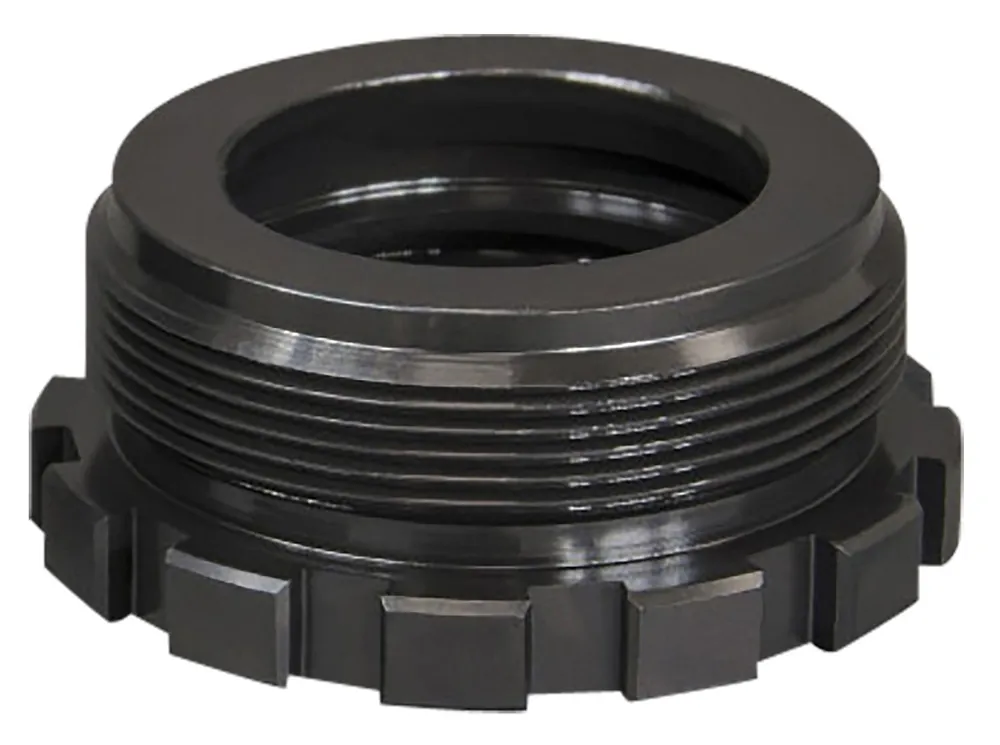 Yankee Hill Kurz QD Adapter TI 1-3/8"-24 tpi Black Titanium